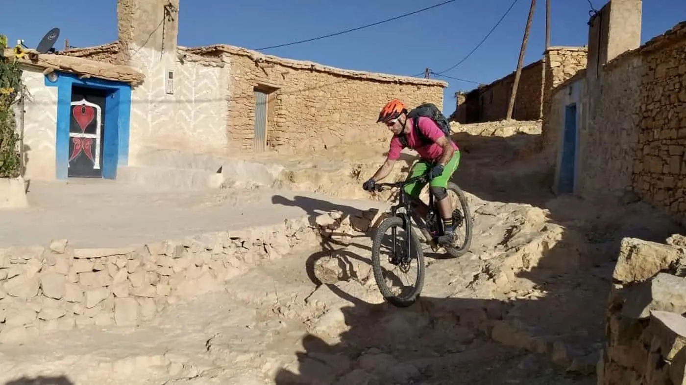 Foot hills off Talbanine Morocco Mountain Bike Holiday